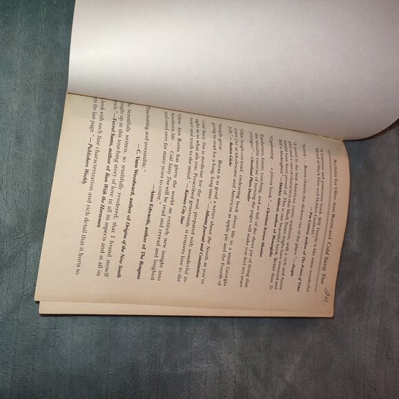 Book Cold Sassy Tree National Bestseller Olive Ann Burns Southern Life Novel - Picture 4 of 9
